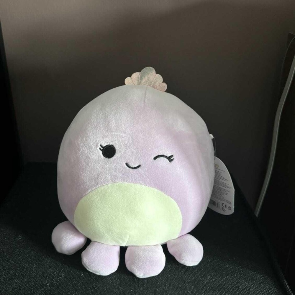 Squishmallows Purple Plush Toy for Small Pets